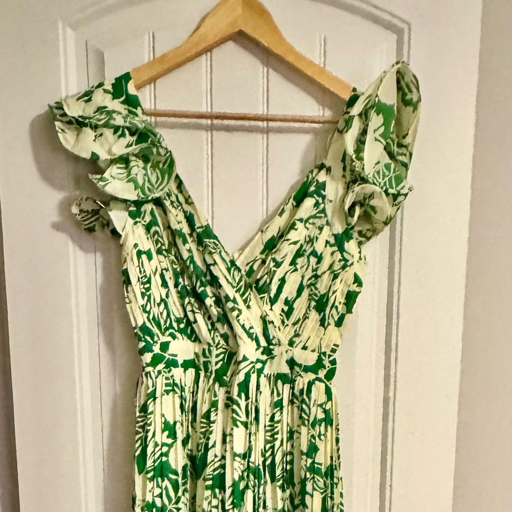 Bree Ruffle Sleeve Floral Print Maxi Dress - Picture 5 of 9